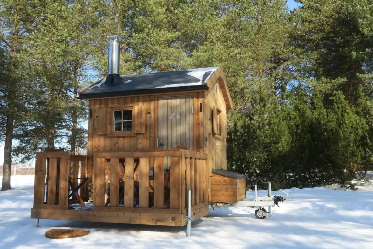 Vuokraa sauna, peräkärrysauna